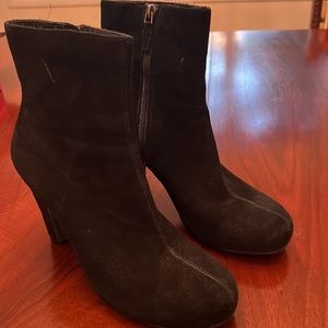 Black Suede CORDANI Boots